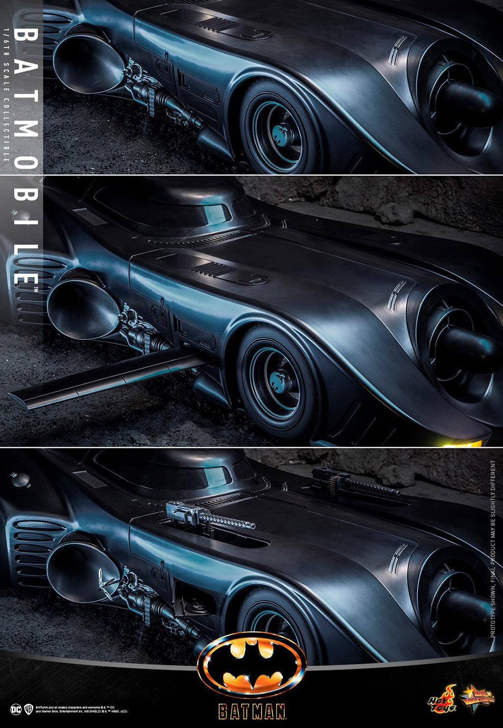 Batmobile DC Sixth Scale Figure Accessory