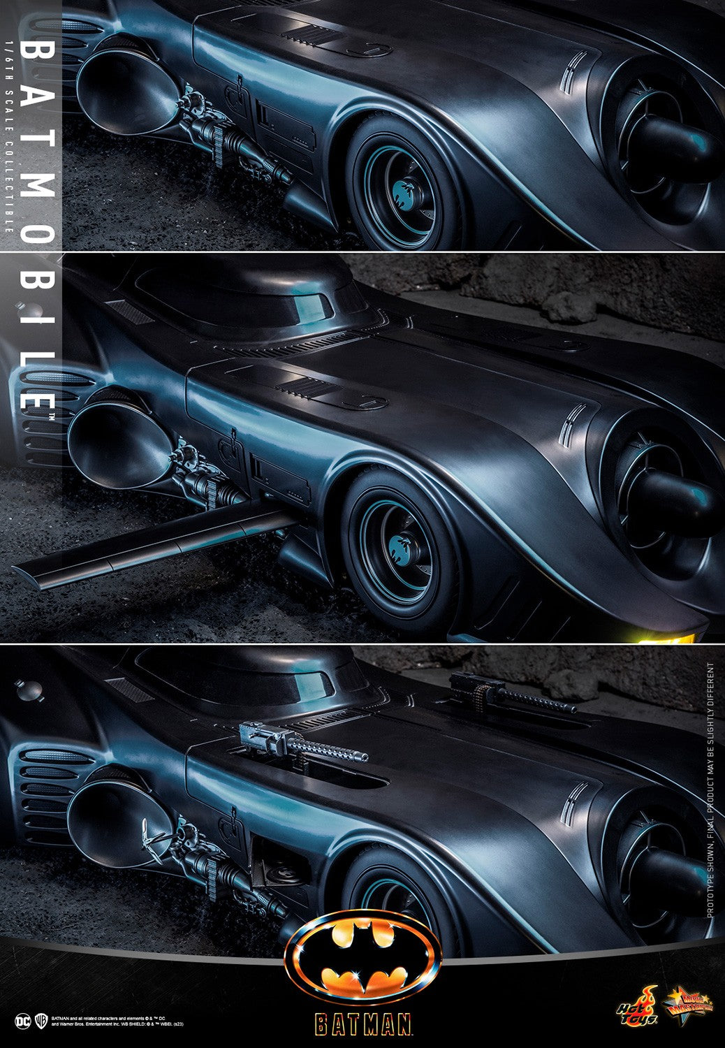 Batmobile DC Sixth Scale Figure Accessory