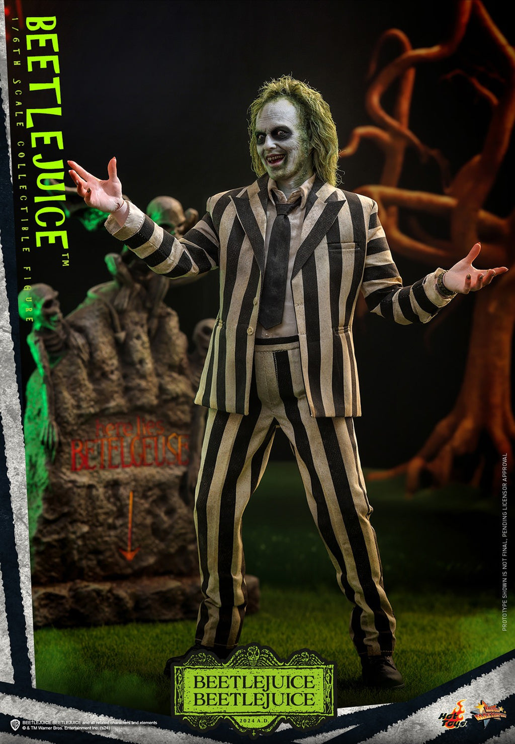 Beetlejuice Sixth Scale Figure