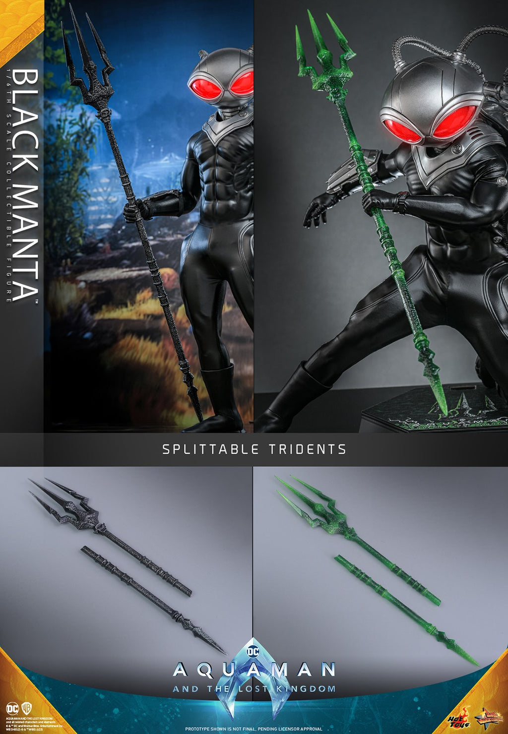 Black Manta DC Sixth Scale Figure