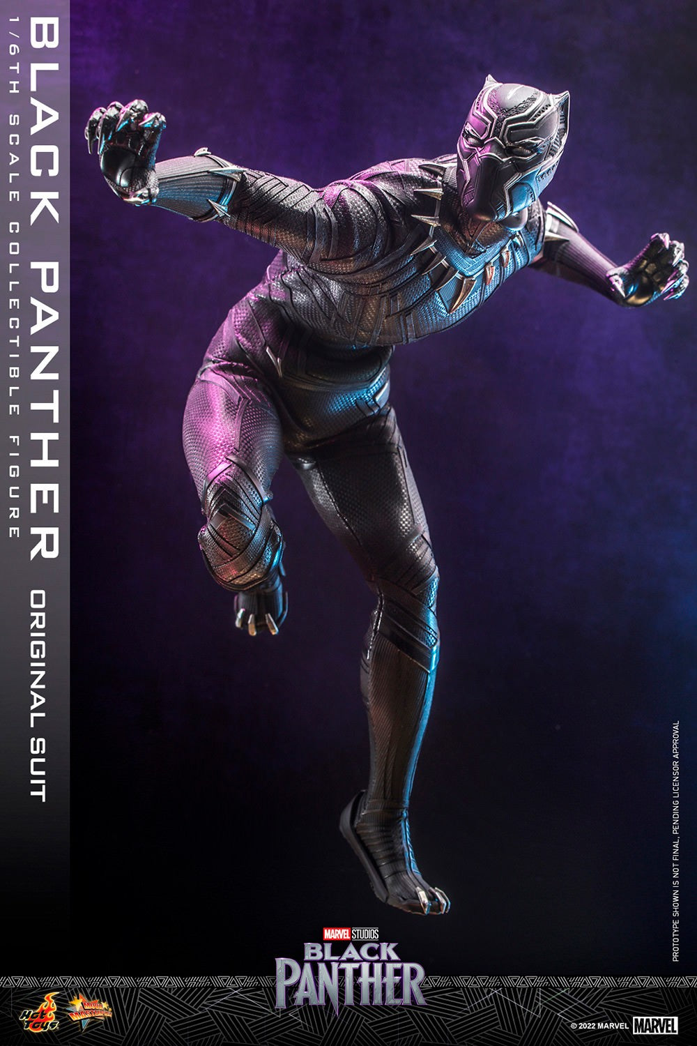 Black Panther (Original Suit) Marvel Sixth Scale Figure
