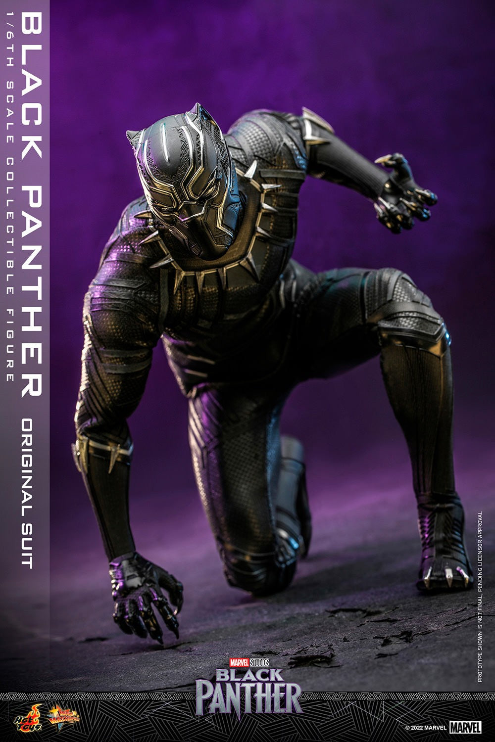Black Panther (Original Suit) Marvel Sixth Scale Figure