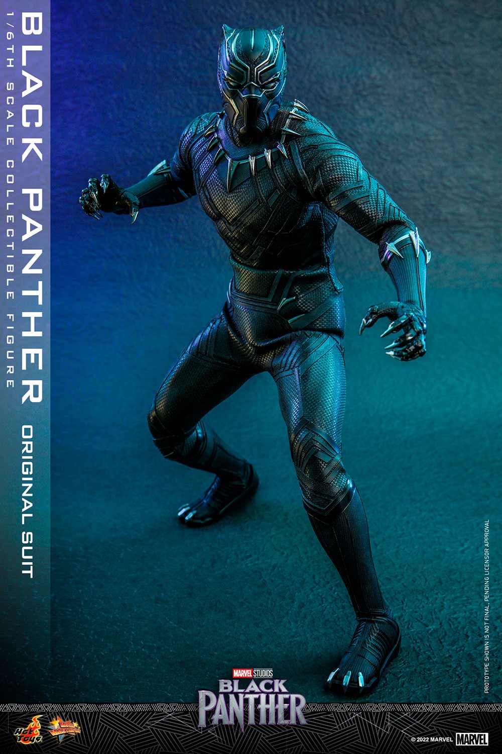 Black Panther (Original Suit) Marvel Sixth Scale Figure