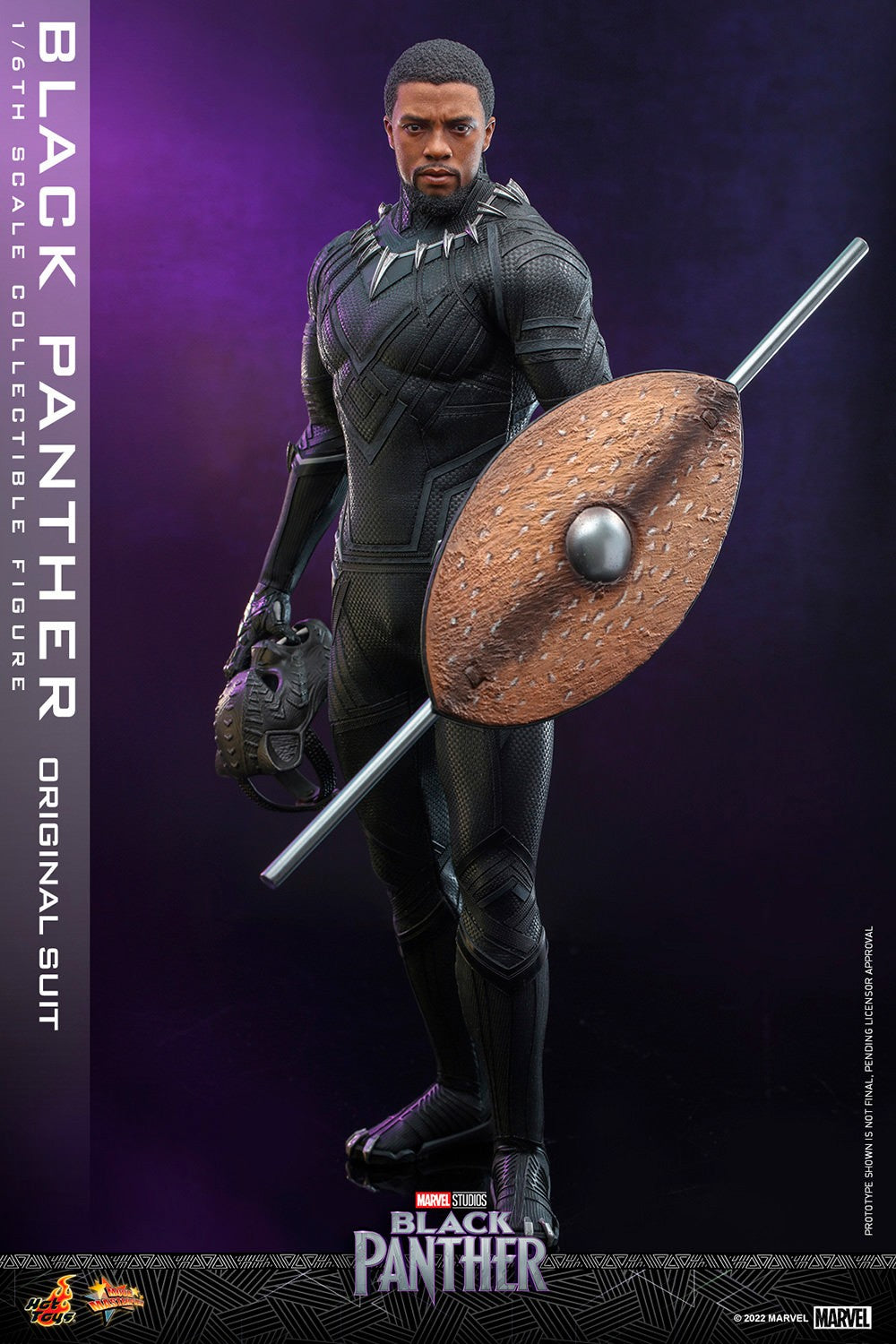 Black Panther (Original Suit) Marvel Sixth Scale Figure