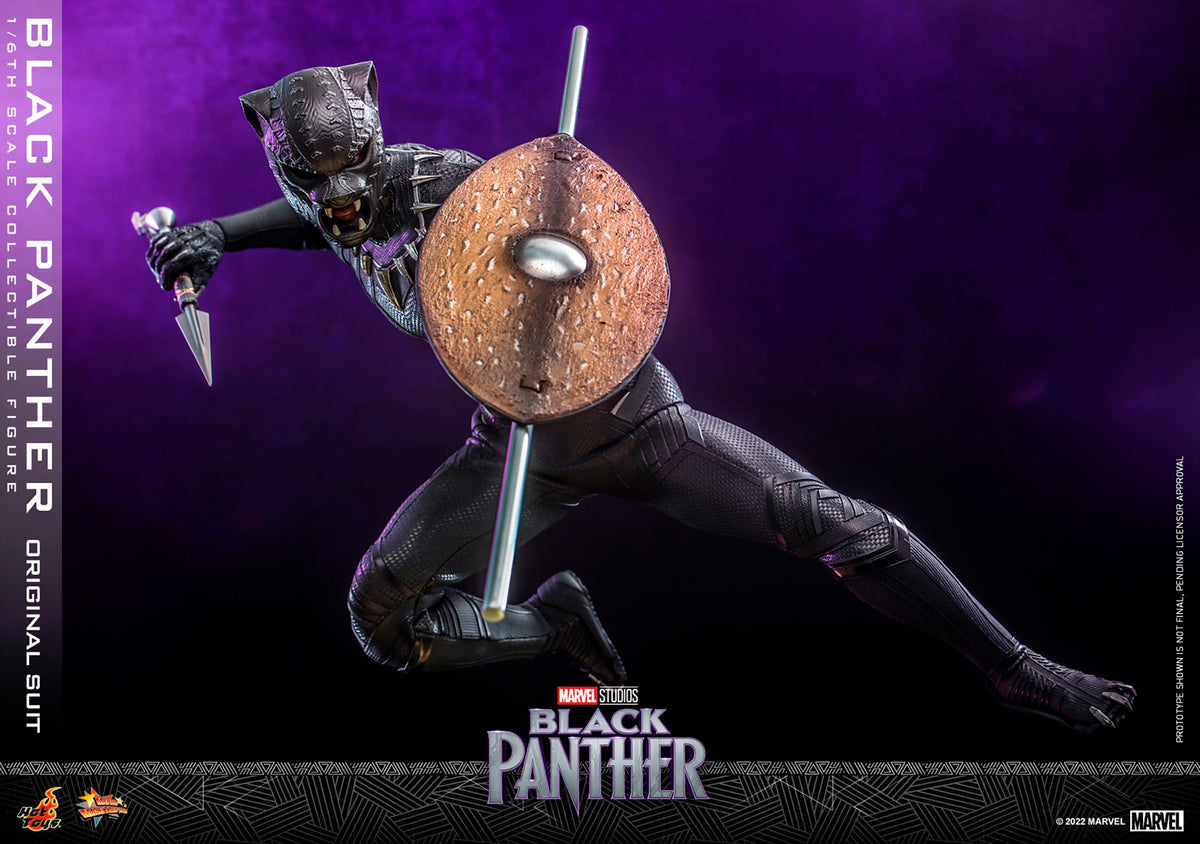 Black Panther (Original Suit) Marvel Sixth Scale Figure