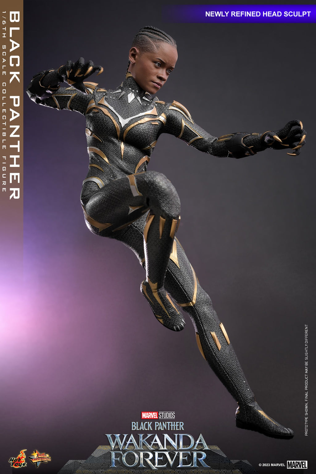 Black Panther Marvel Sixth Scale Figure