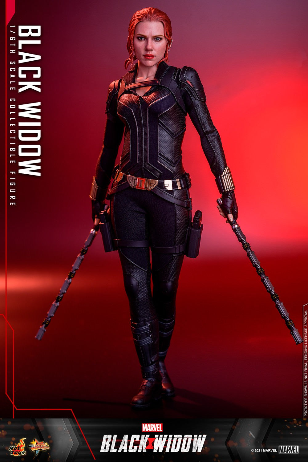 Black Widow Marvel Sixth Scale Figure