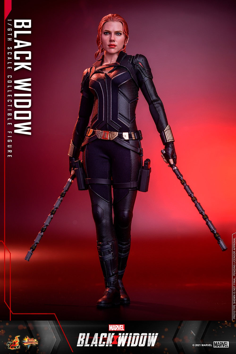 Black Widow Marvel Sixth Scale Figure