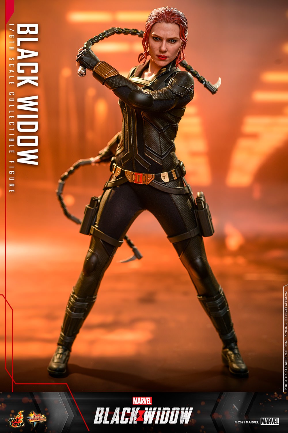 Black Widow Marvel Sixth Scale Figure