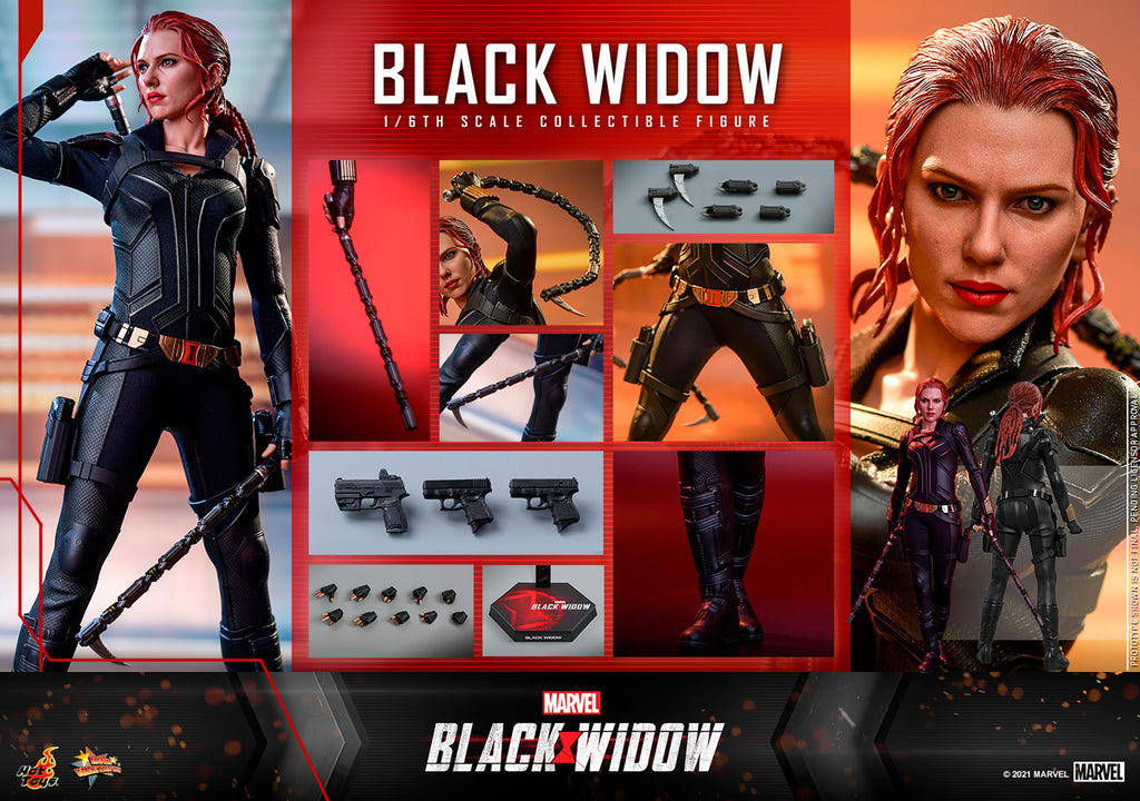 Black Widow Marvel Sixth Scale Figure