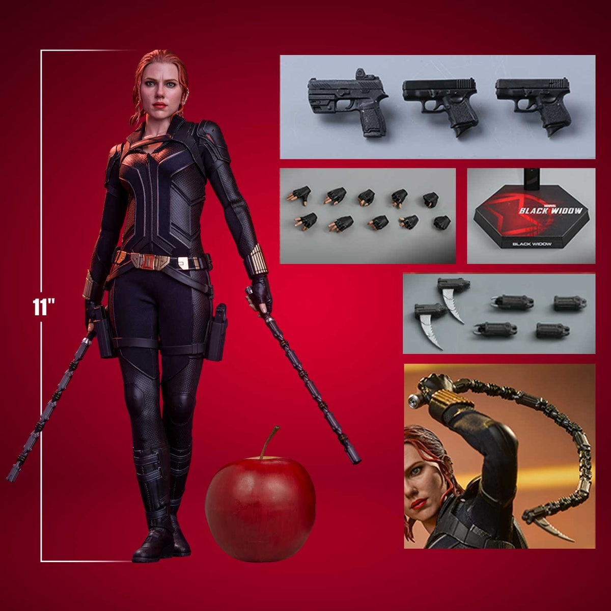 Black Widow Marvel Sixth Scale Figure