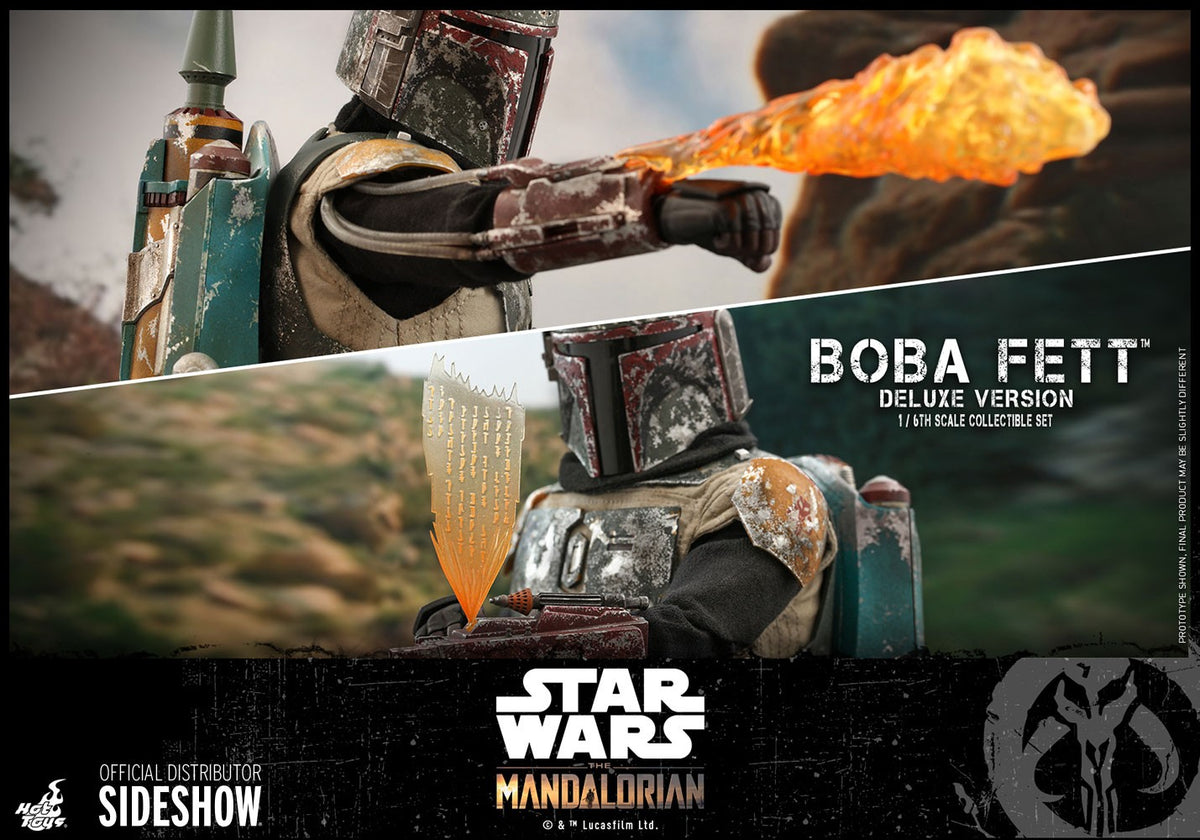 Boba Fett (Deluxe Version) Star Wars Sixth Scale Figure Set