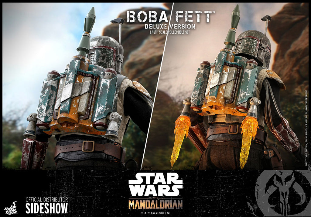 Boba Fett (Deluxe Version) Star Wars Sixth Scale Figure Set