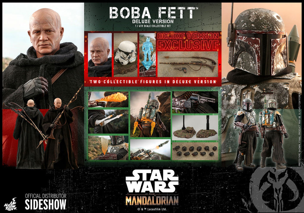 Boba Fett (Deluxe Version) Star Wars Sixth Scale Figure Set