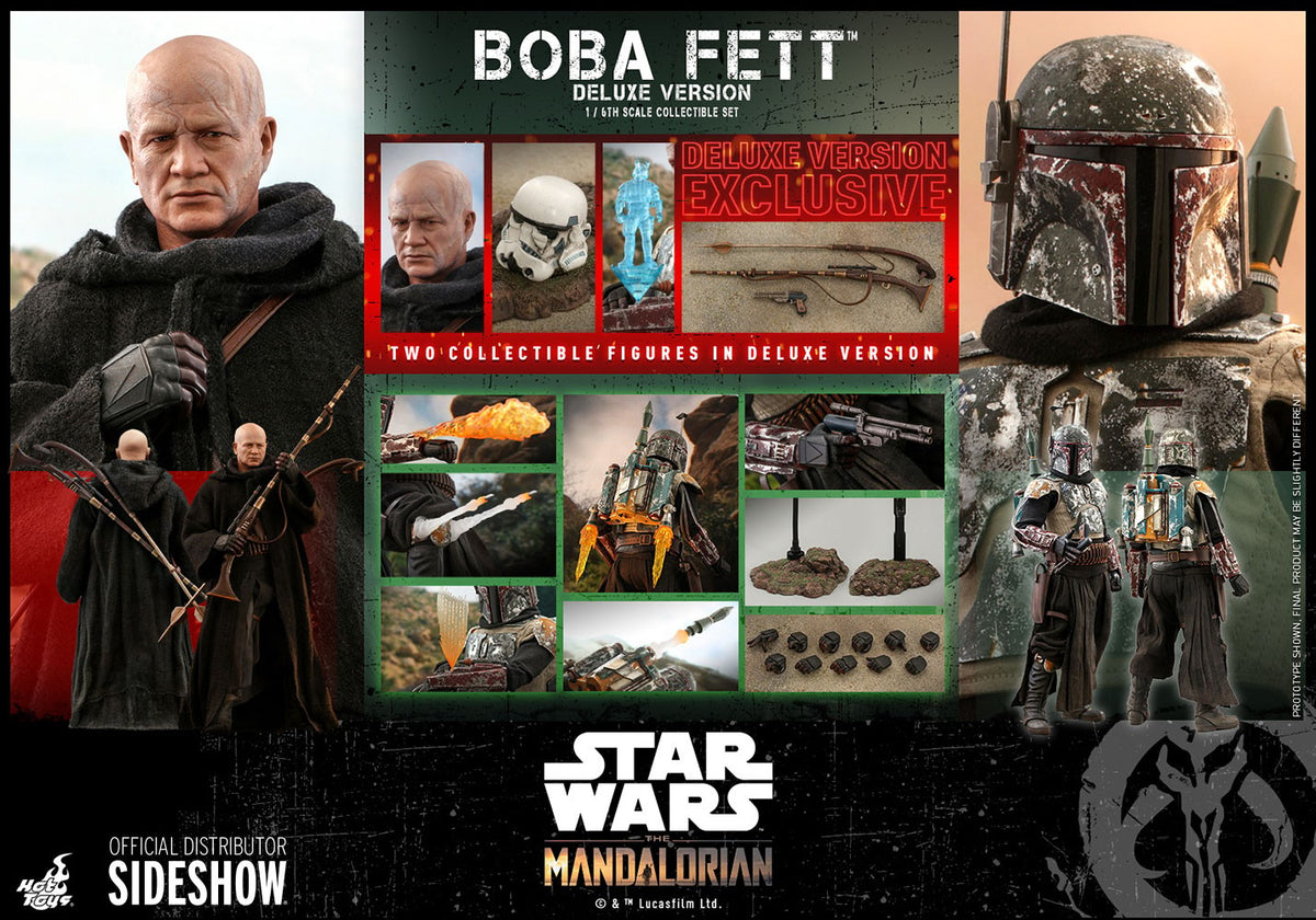 Boba Fett (Deluxe Version) Star Wars Sixth Scale Figure Set