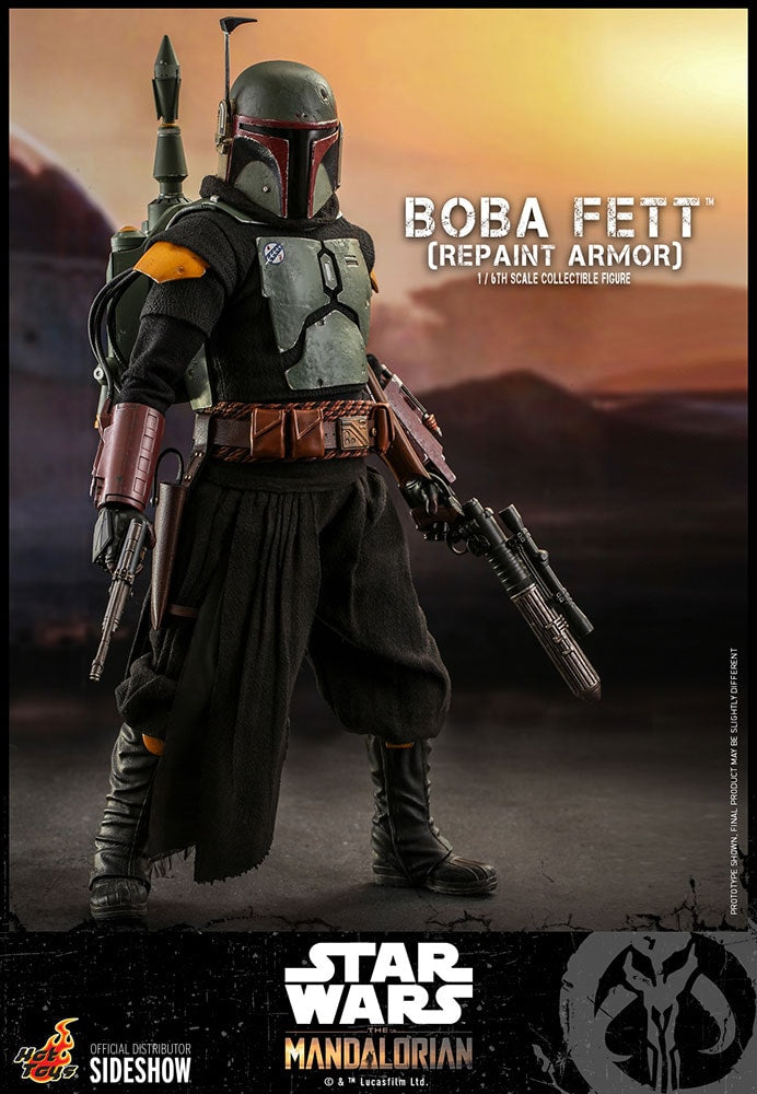 Boba Fett (Repaint Armor) Star Wars Sixth Scale Figure