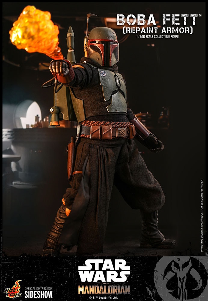 Boba Fett (Repaint Armor) Star Wars Sixth Scale Figure
