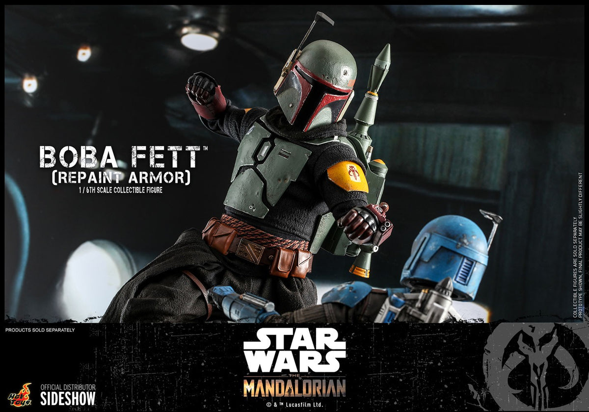 Boba Fett (Repaint Armor) Star Wars Sixth Scale Figure