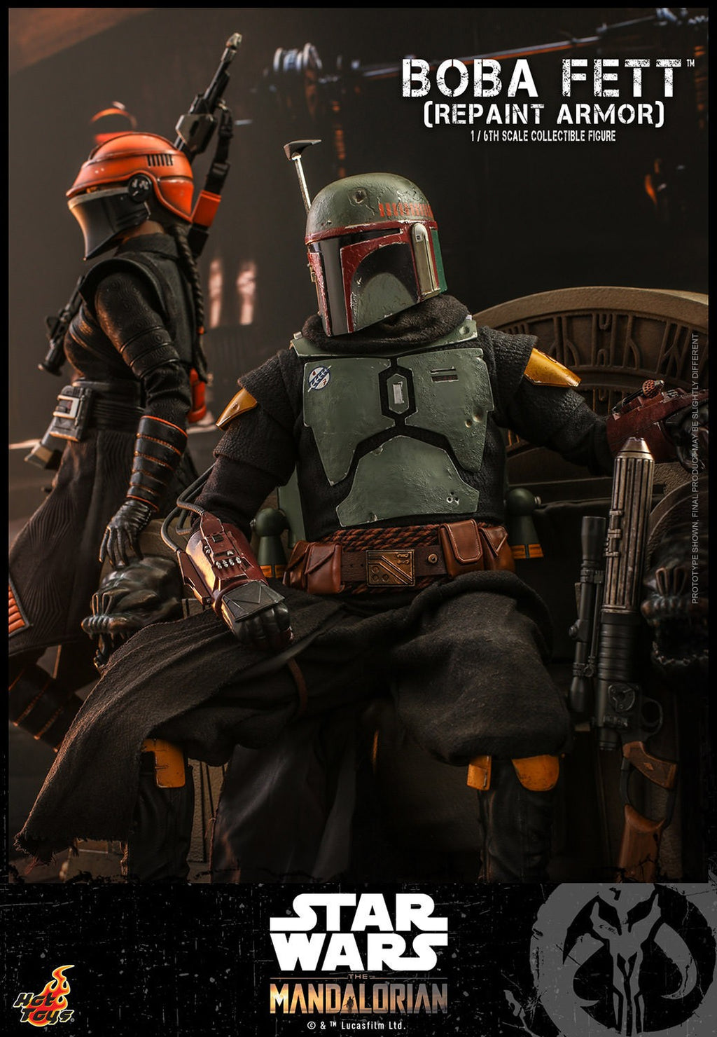 Boba Fett (Repaint Armor) Star Wars Sixth Scale Figure