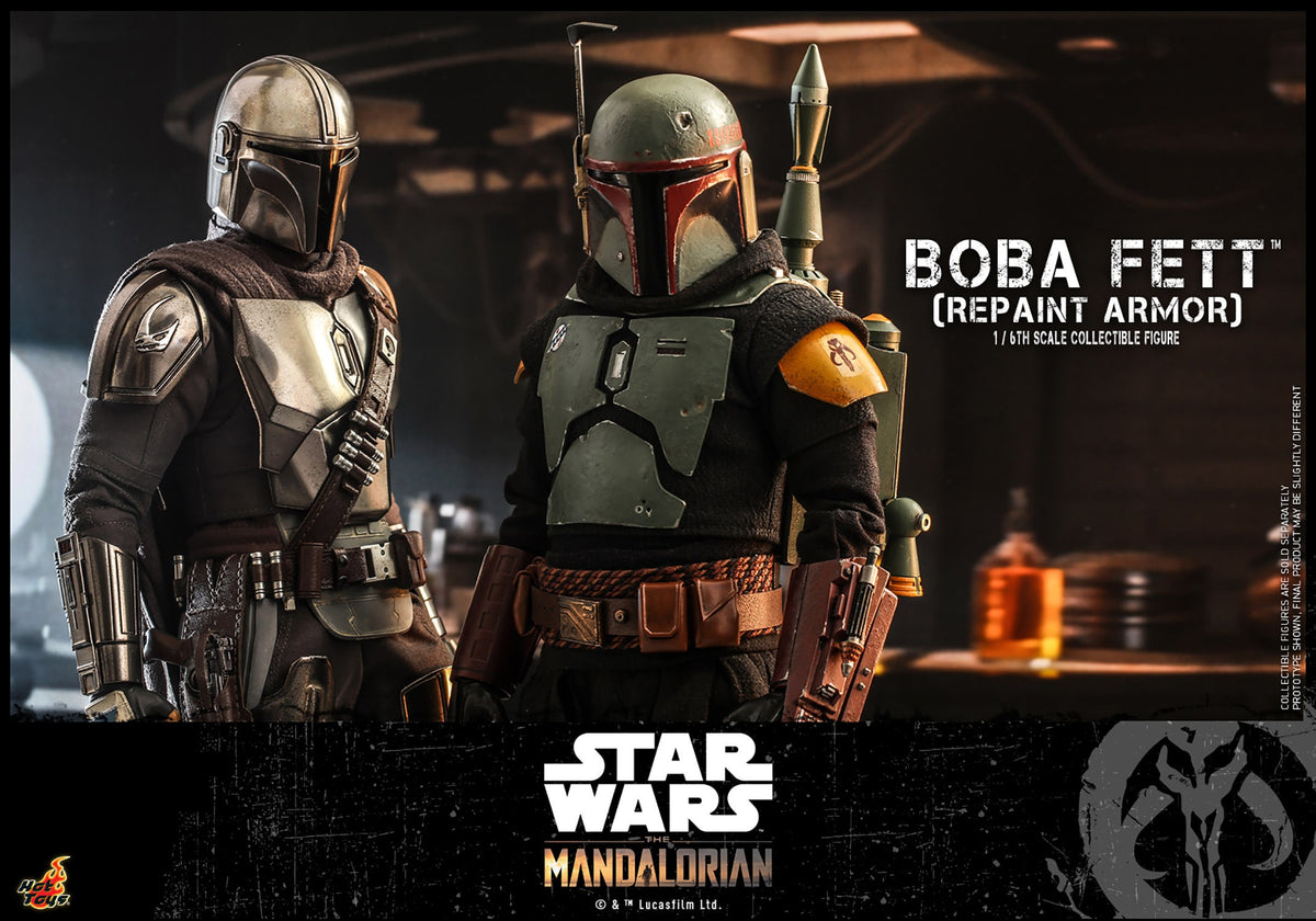 Boba Fett (Repaint Armor) Star Wars Sixth Scale Figure