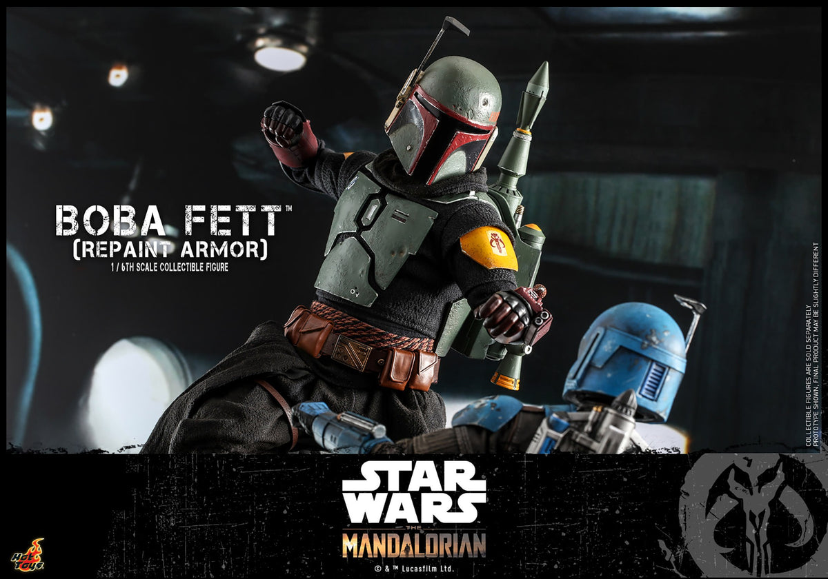 Boba Fett (Repaint Armor) Star Wars Sixth Scale Figure