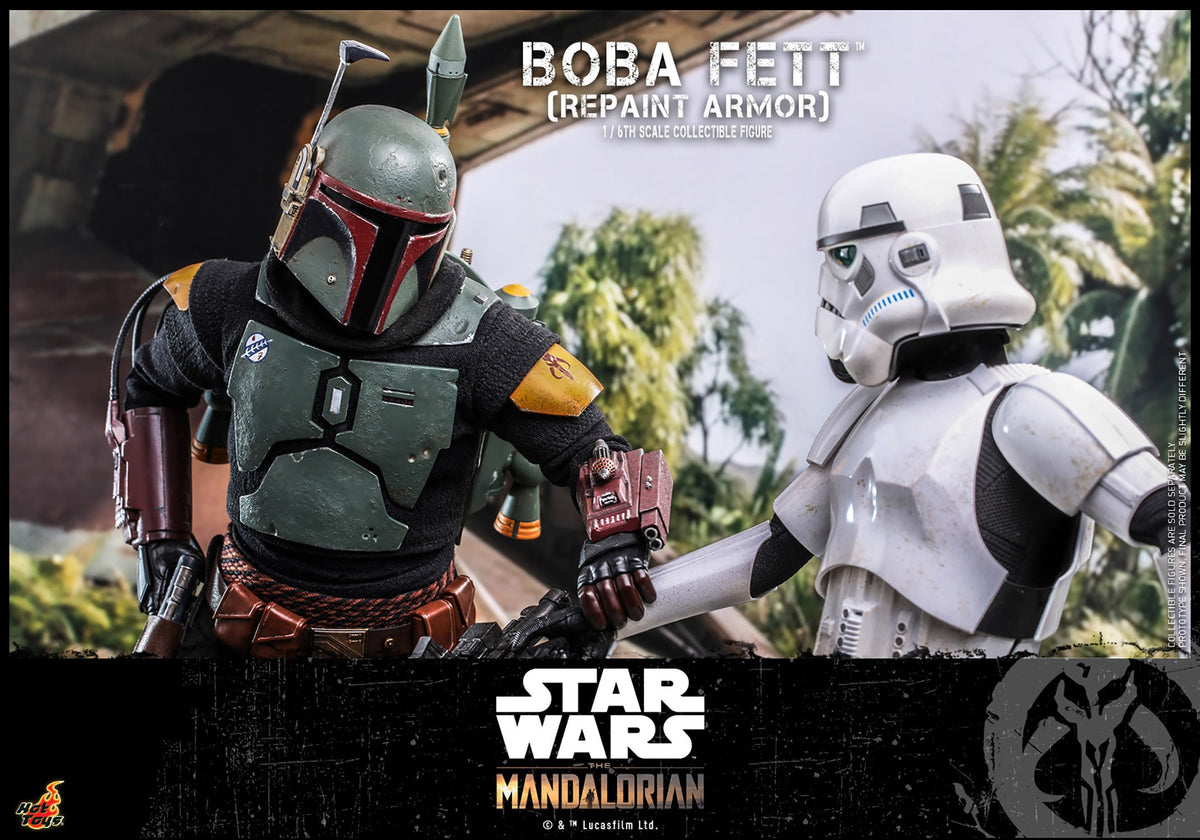 Boba Fett (Repaint Armor) Star Wars Sixth Scale Figure