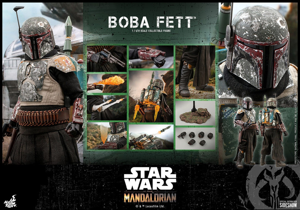 Boba Fett (Deluxe Version) Star Wars Sixth Scale Figure Set