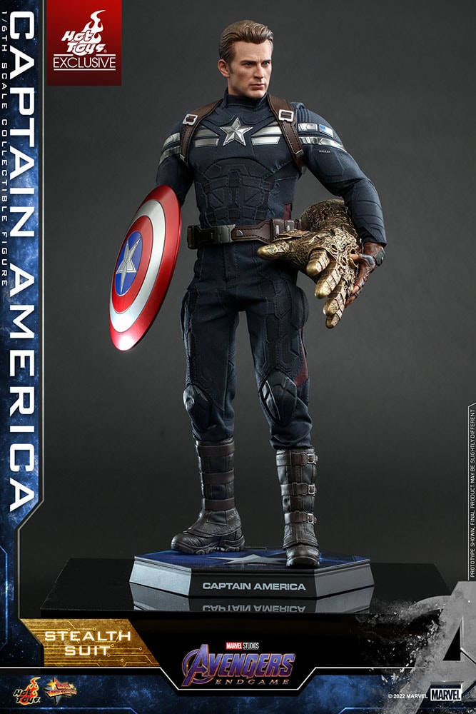 Captain America (Stealth Suit) Marvel Sixth Scale Figure
