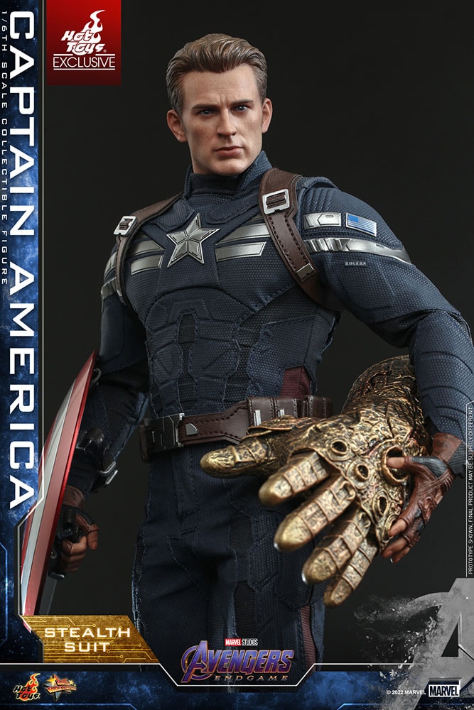 Captain America (Stealth Suit) Marvel Sixth Scale Figure