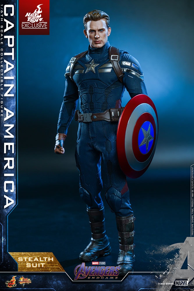 Captain America (Stealth Suit) Marvel Sixth Scale Figure