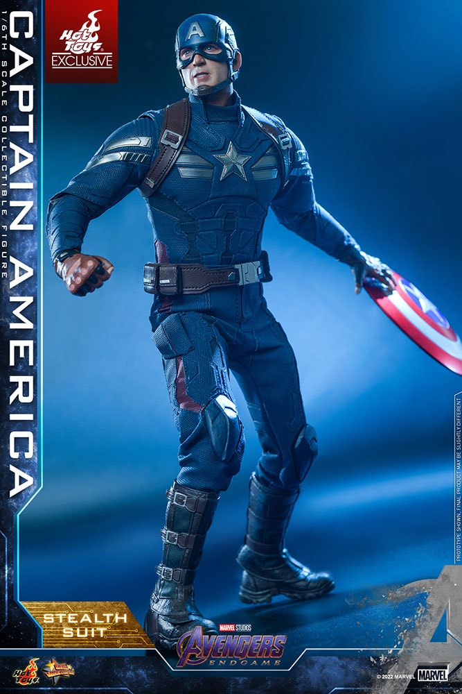 Captain America (Stealth Suit) Marvel Sixth Scale Figure