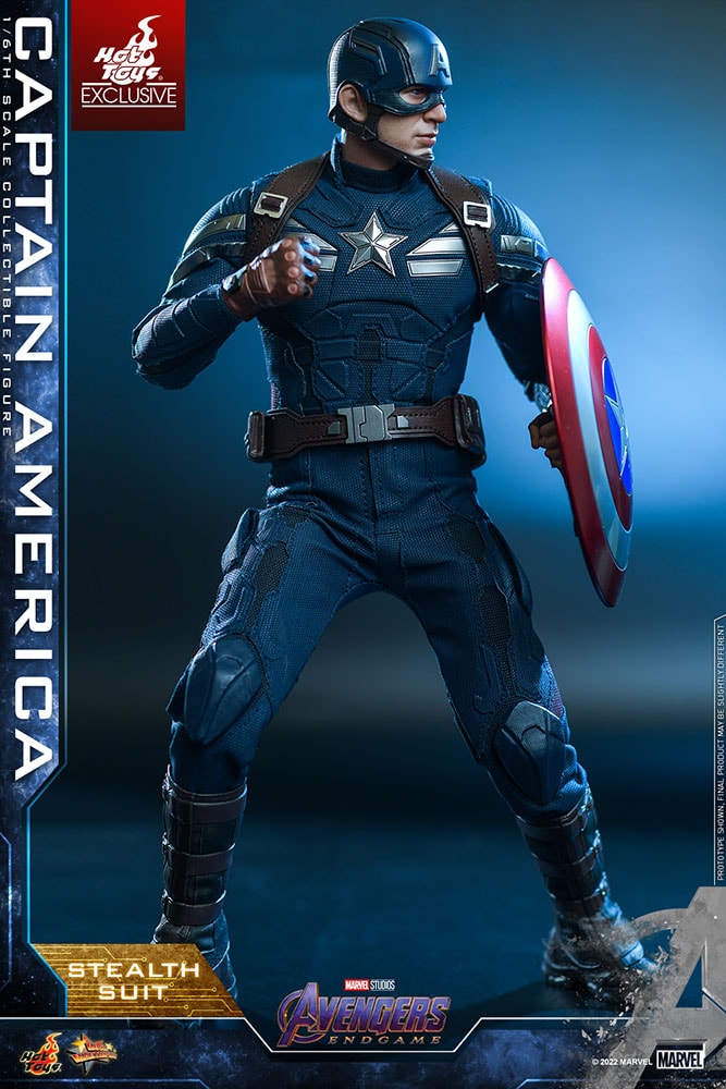 Captain America (Stealth Suit) Marvel Sixth Scale Figure