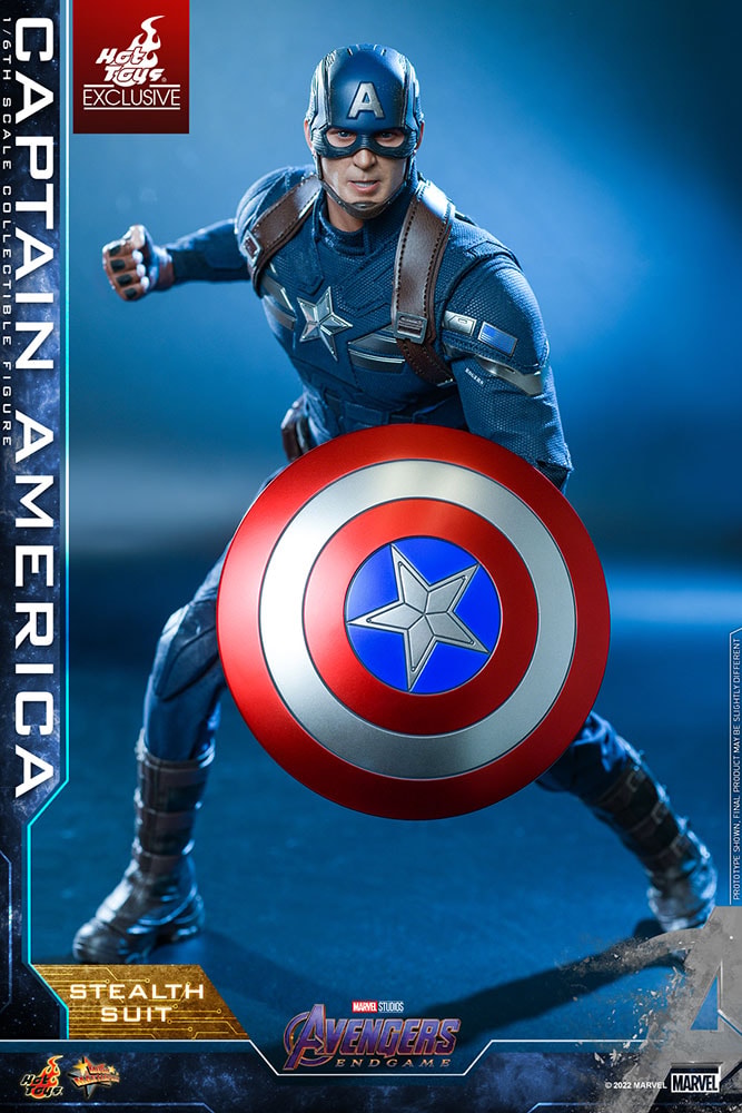 Captain America (Stealth Suit) Marvel Sixth Scale Figure