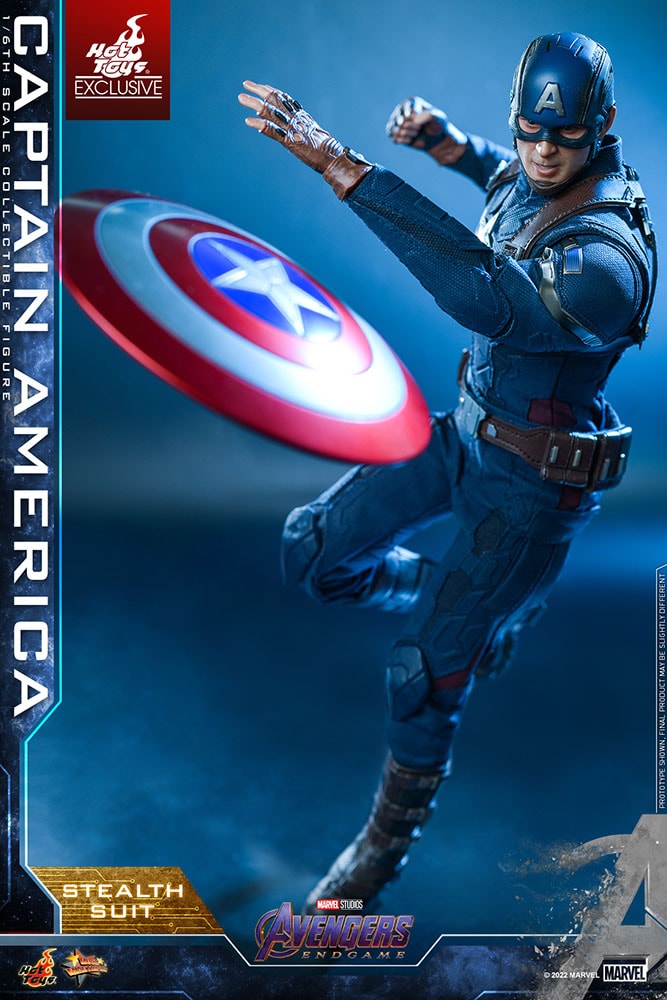 Captain America (Stealth Suit) Marvel Sixth Scale Figure