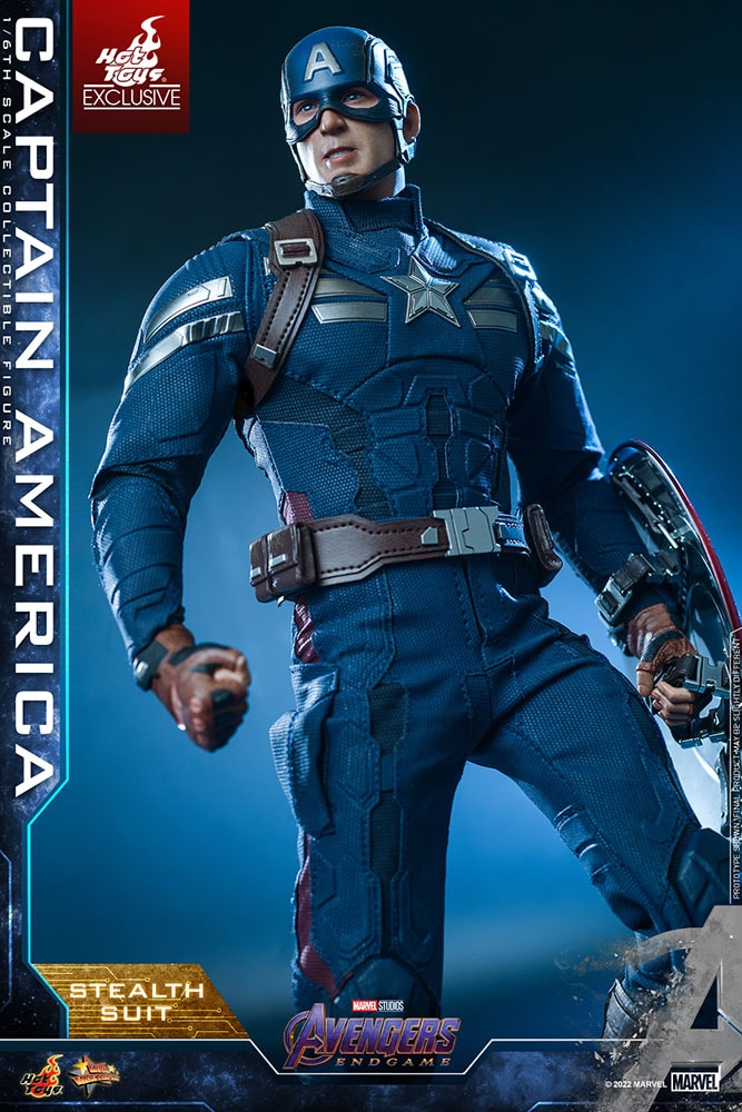 Captain America (Stealth Suit) Marvel Sixth Scale Figure