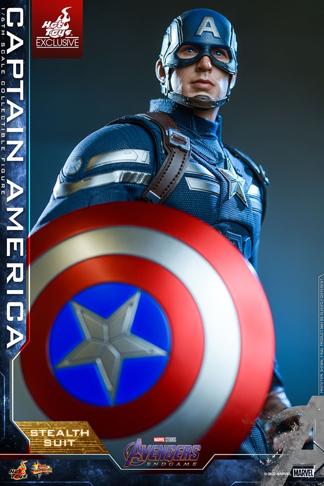 Captain America (Stealth Suit) Marvel Sixth Scale Figure