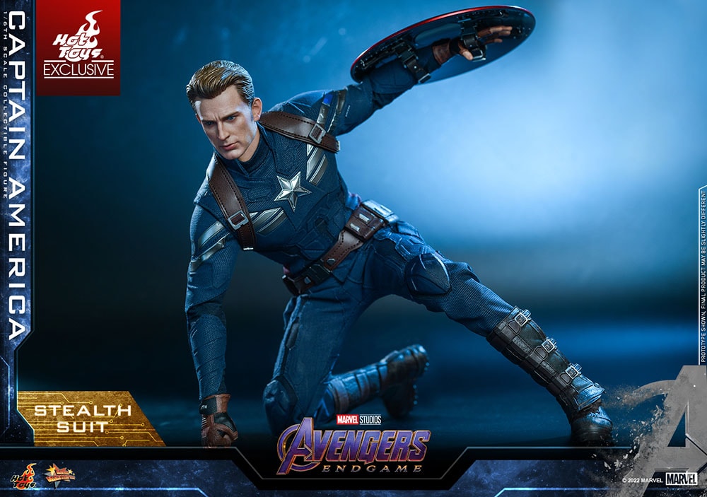 Captain America (Stealth Suit) Marvel Sixth Scale Figure