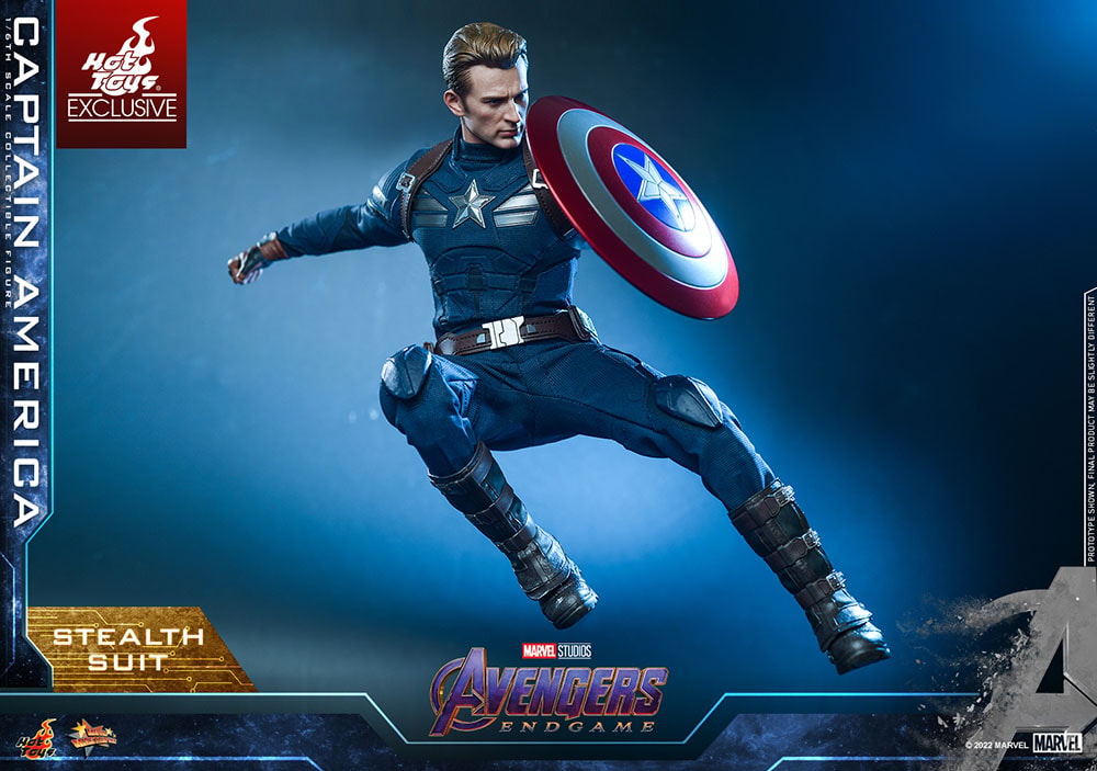 Captain America (Stealth Suit) Marvel Sixth Scale Figure