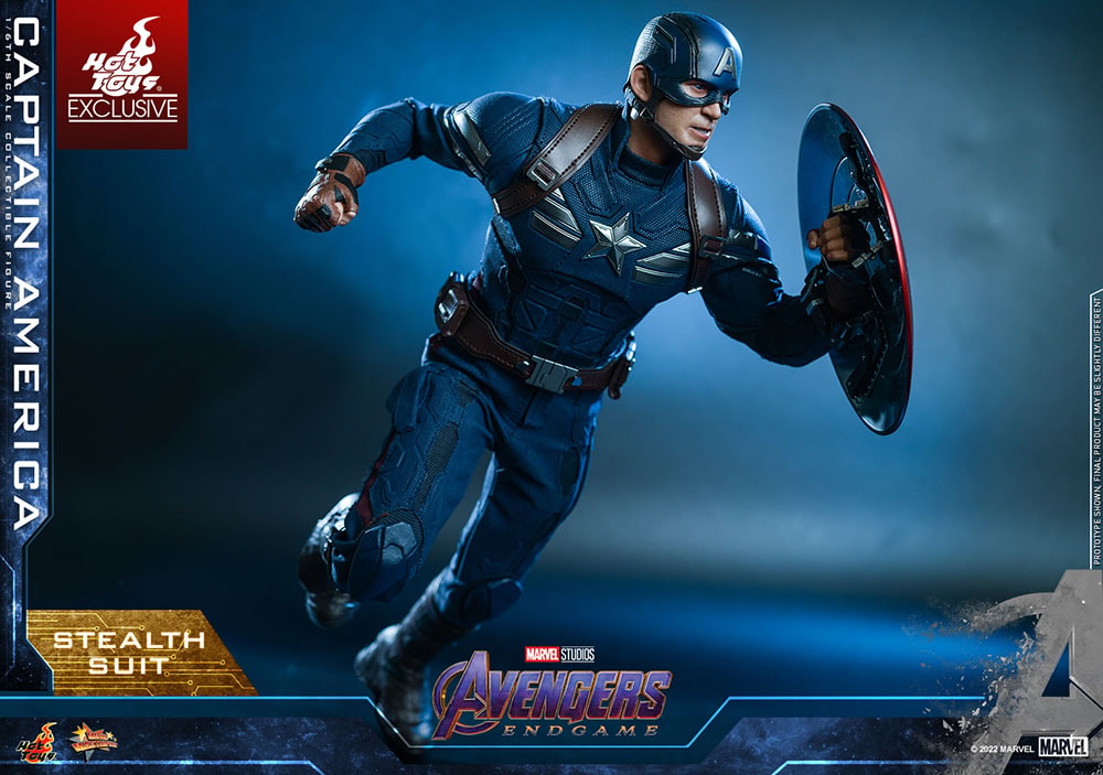 Captain America (Stealth Suit) Marvel Sixth Scale Figure