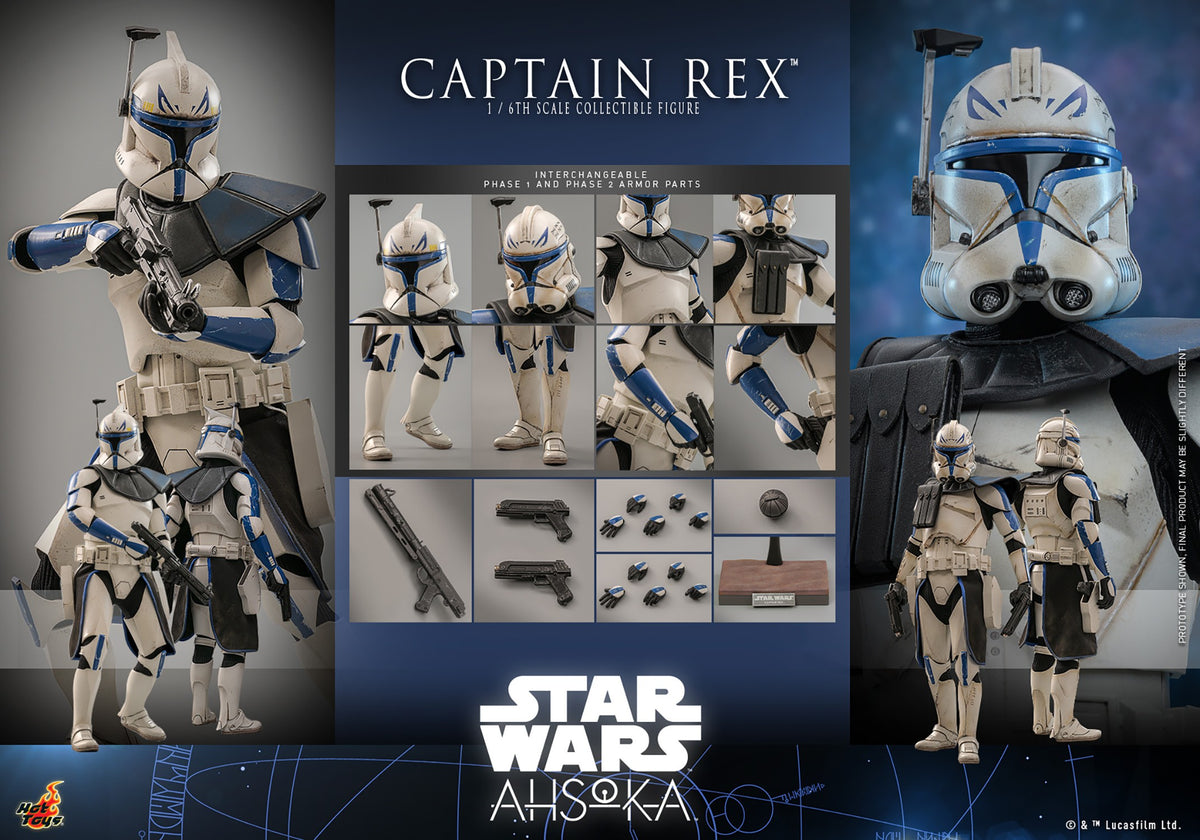 Captain Rex Star Wars Sixth Scale Figure