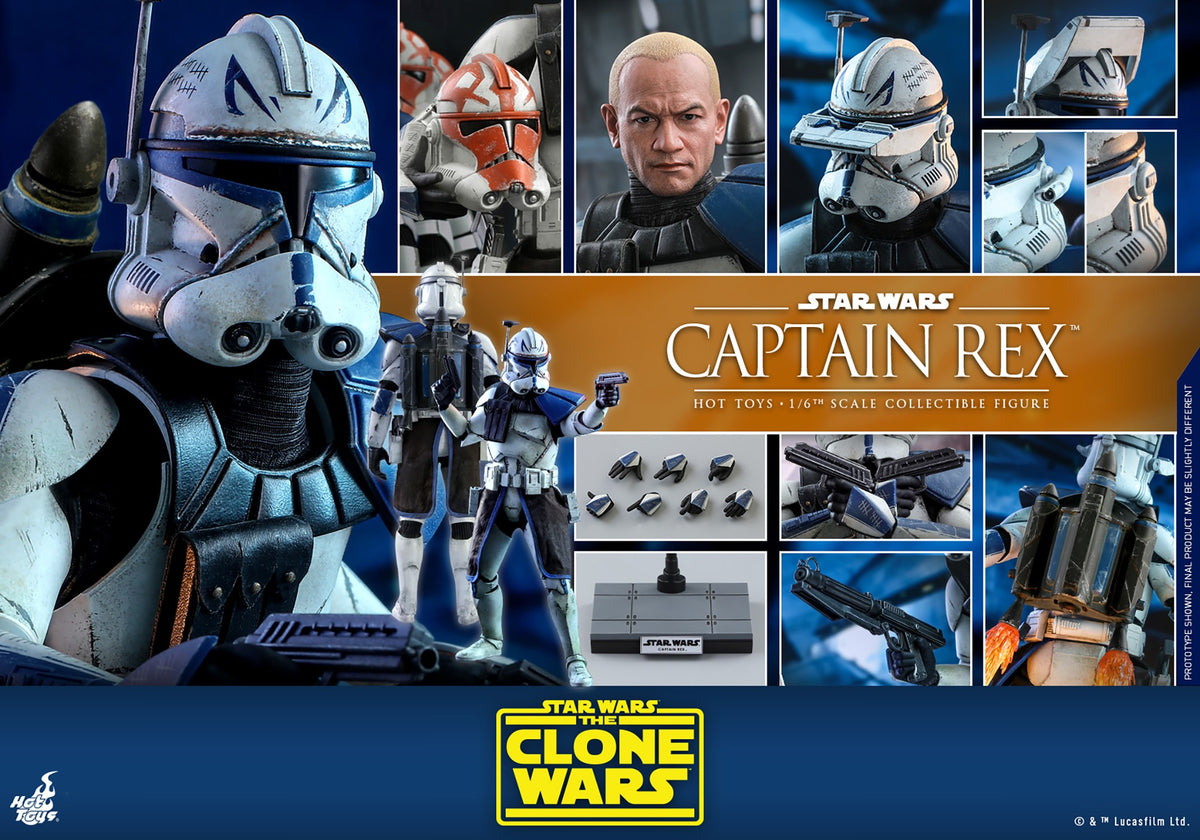 Captain Rex Star Wars Sixth Scale Figure