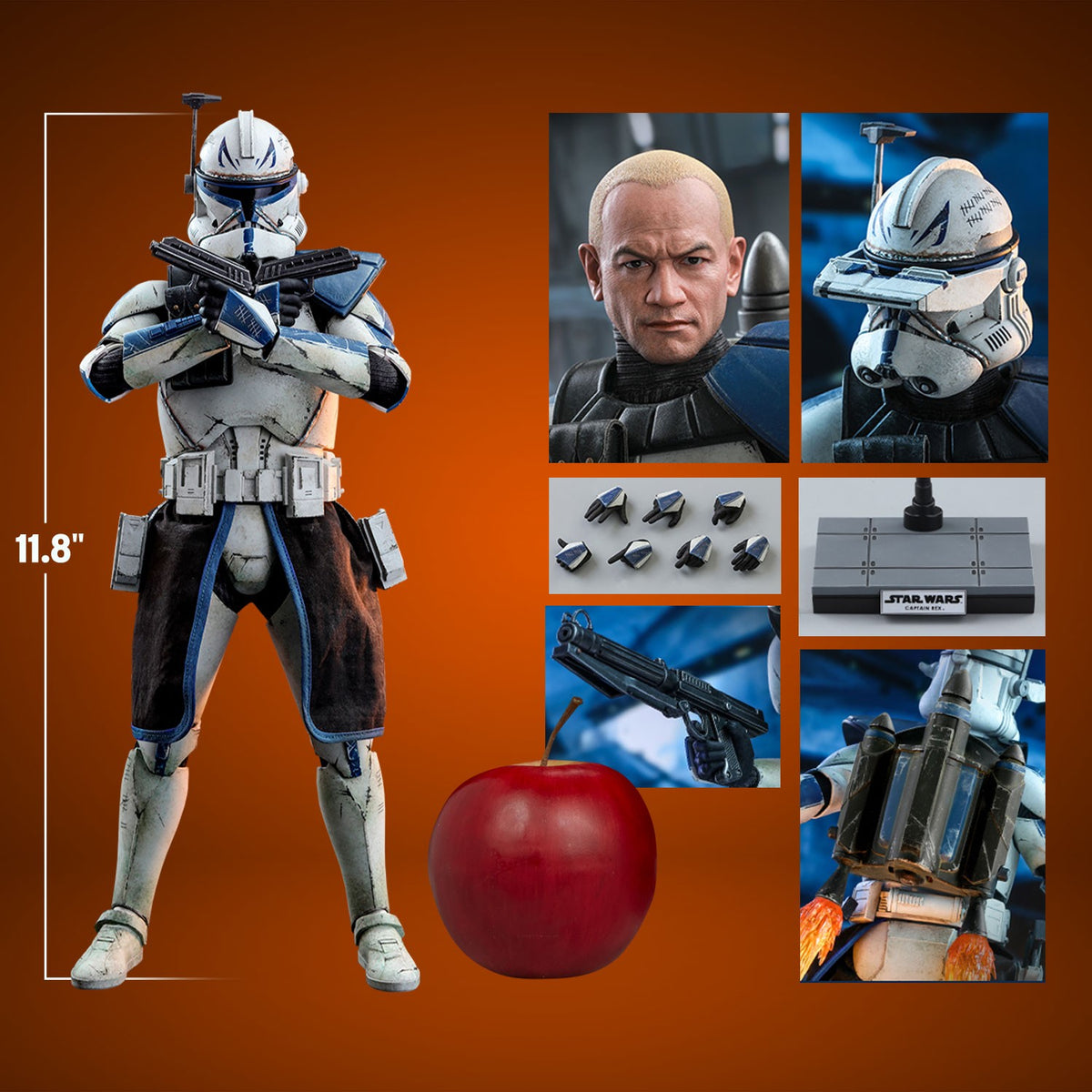 Captain Rex Star Wars Sixth Scale Figure