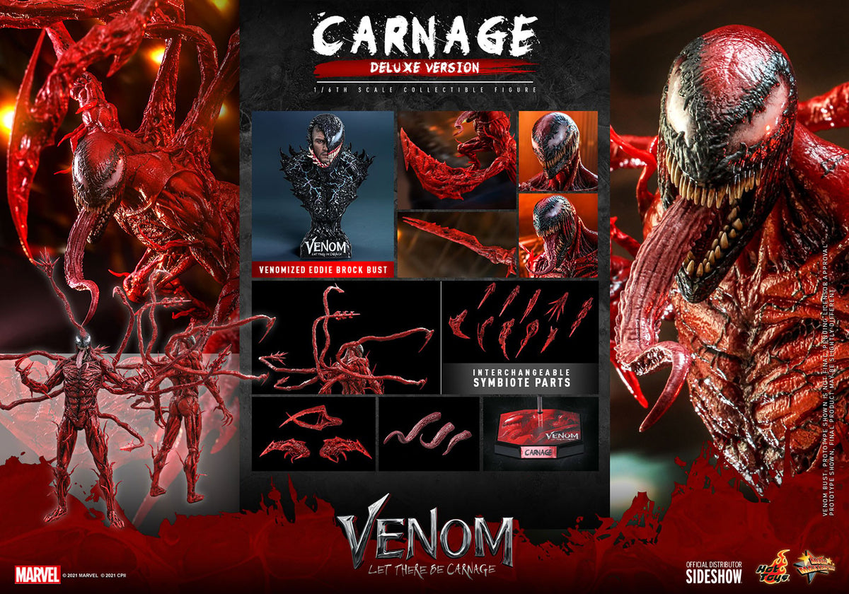 Carnage Marvel Sixth Scale Figure