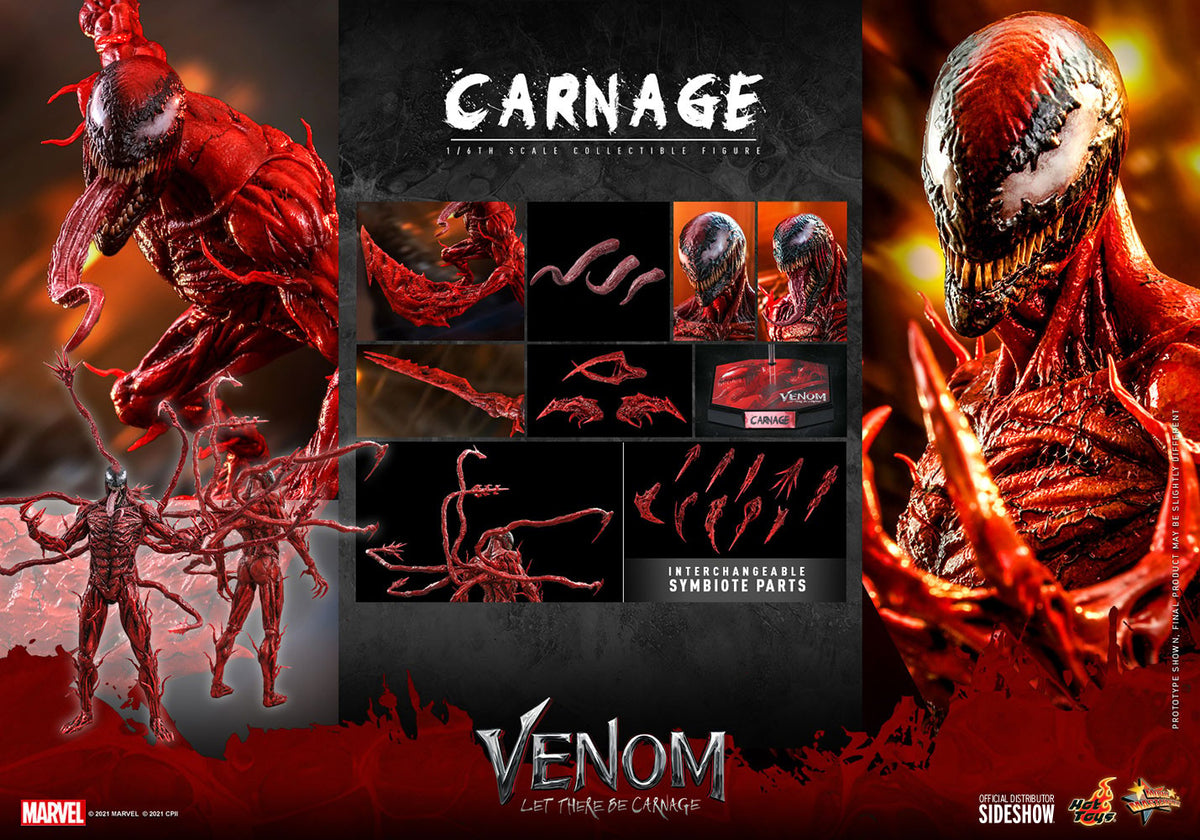 Carnage Marvel Sixth Scale Figure