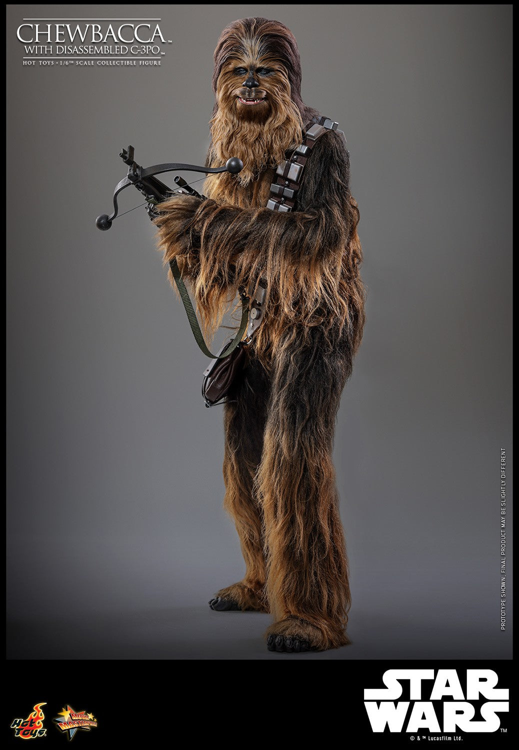Chewbacca with Disassembled C-3PO Star Wars Sixth Scale Figure