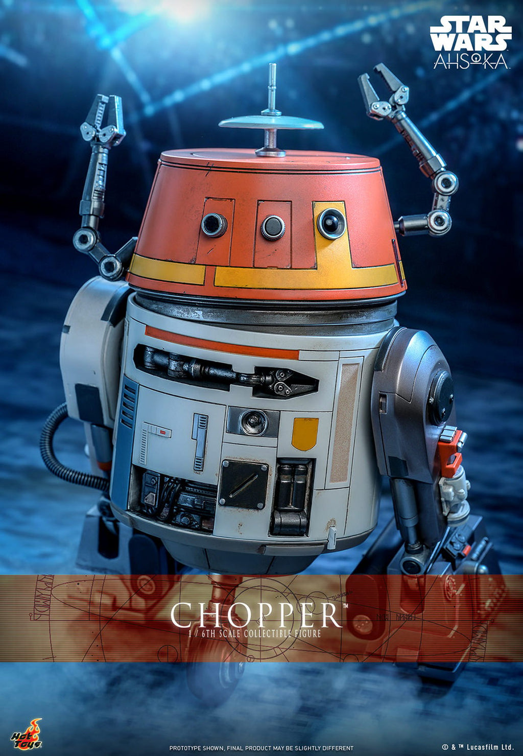 Chopper Star Wars Sixth Scale Figure