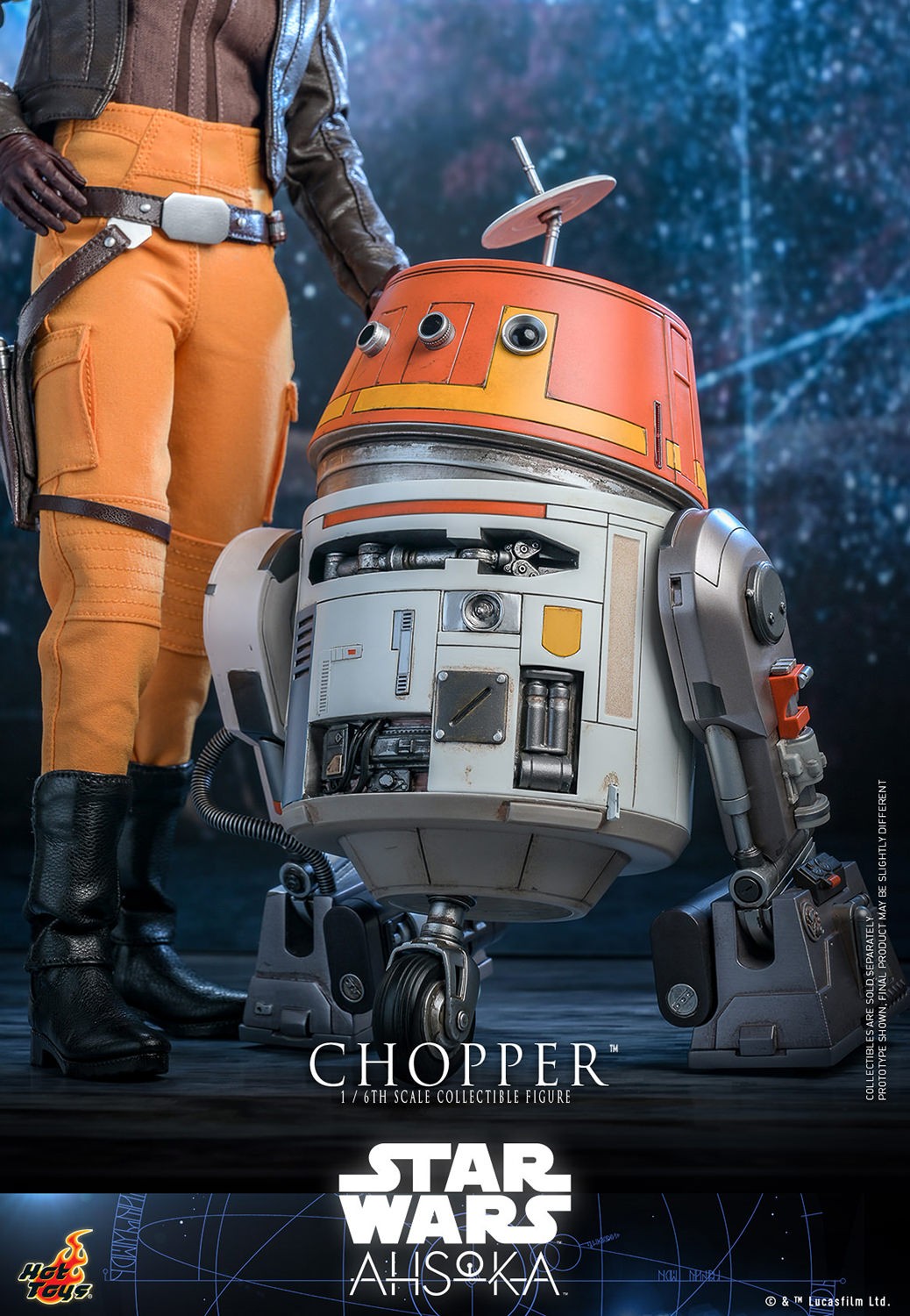 Chopper Star Wars Sixth Scale Figure