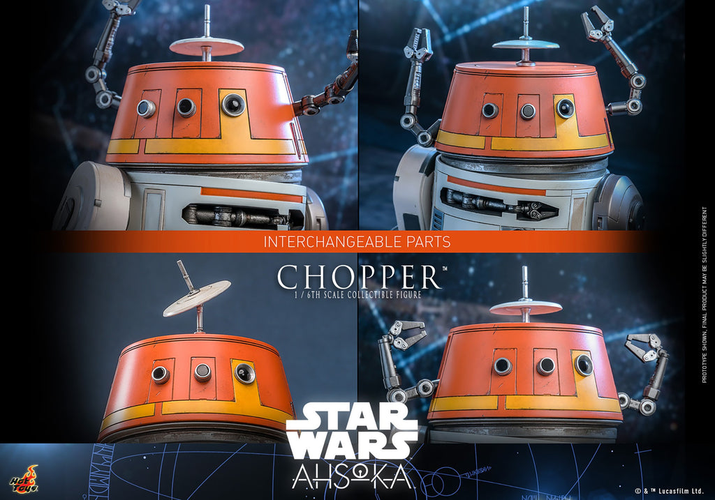 Chopper Star Wars Sixth Scale Figure