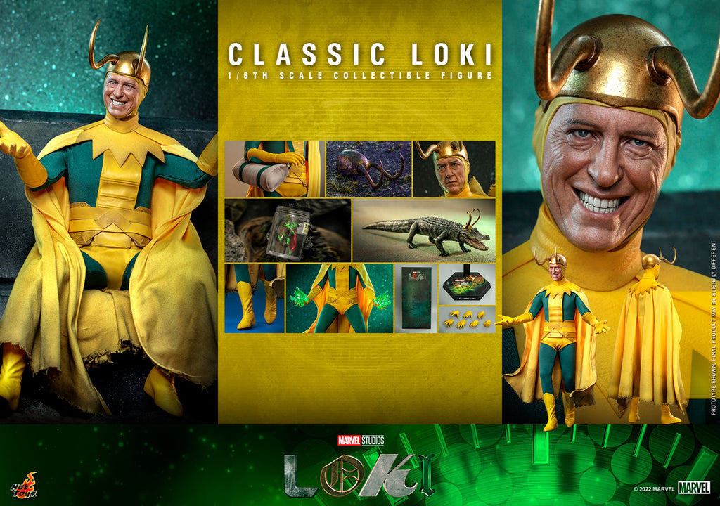 Classic Loki Marvel Sixth Scale Figure