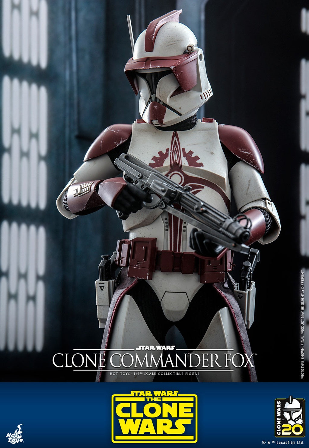 Clone Commander Fox Star Wars Sixth Scale Figure